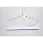 White Drapery Hanger-18" ( inc tube 500pcs,2 box)